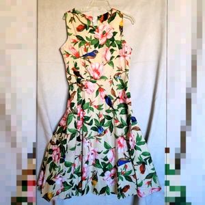 Sleeveless swing dress